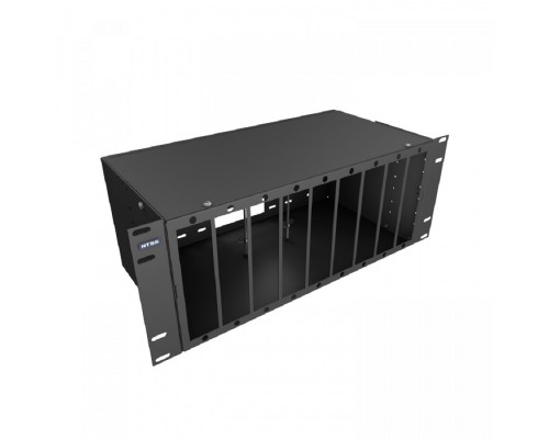 [Кросс, патч панель, адаптер] NTSS Кросс NTSS оптический 19' укомплектованный 4U, 144 порта SC/UPC, 50/125 мкм ОМ3 (планки, сплайс-кассета 5шт, пигтейлы, КДЗС, адаптеры) черный RAL 9005 NTSS-RFOB-4U-144-SC/U-503-SP1.5G6AY-BL