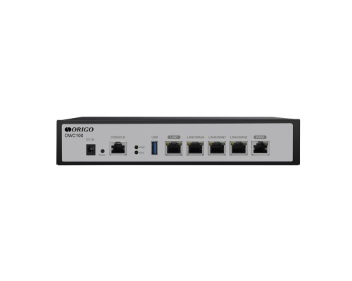 [Сетевое оборудование] ORIGO OWC100/A1A Контроллер точек доступа Wi-Fi, до 128 ТД, 1x1000Base-T WAN, 1x1000Base-T LAN, 3x1000Base-T LAN/WAN, USB 3.0, RJ45 Console