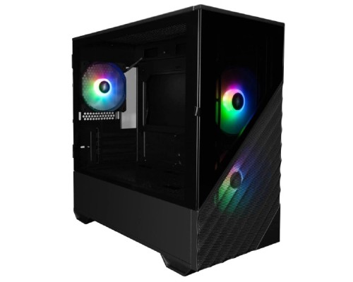 [Корпус] 1STPLAYER DK D7 ARGB Black / mATX / 3x120mm ARGB fans / D7-BK-3F7
