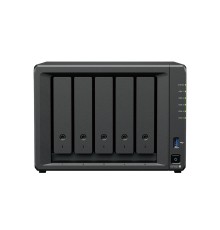 Synology DS1525+  СХД AMD V1500B (Quad-Core, 8 Threads) 2.2 GHz 8GB DDR4 ECC 5 x 3.5”/2.5” SATA HDD/SSD 2 x M.2 NVMe (for SSD cache, no storage pool support) 2 x 2.5GbE RJ-45