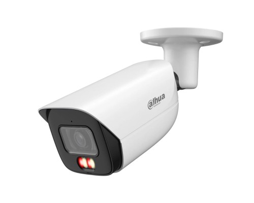 [Видеонаблюдение] DAHUA DH-IPC-HFW3249EP-S-IL-0280B Уличная цилиндрическая IP-видеокамера 2Мп, 1/2.9” CMOS, объектив 2.8мм, видеоаналитика, микрофон, ИК 50м, LED 50м, IP67, металл