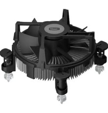 Кулер для процессора/ CPU Cooler PCCooler R94-V2 (65W, 4-pin PWM, 56mm, Al/Cu, -mm, 1x94mm, 34.44CFM, 27.3dBA, 2400RPM, S: 1700/1851, silver, black)