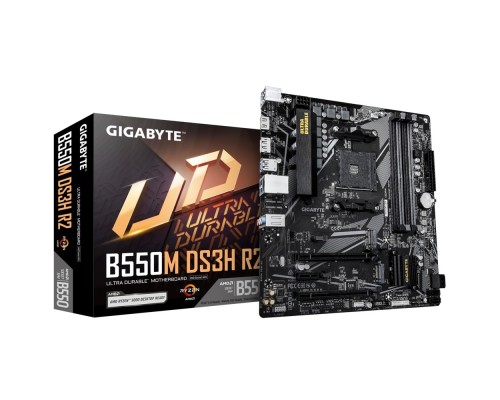 [Материнская плата] Gigabyte B550M DS3H R2 {AM4 AMD B550 4xDDR4 mATX }  