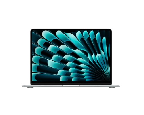 [Ноутбук] Apple MacBook Air 13-inch 2025 [MW0W3LL/A] (КЛАВ.РУС.ГРАВ.) Silver 13.6