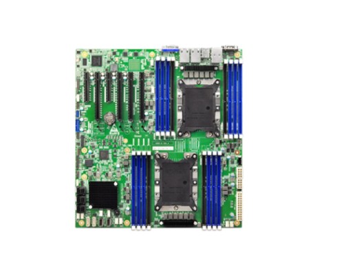 [материнские платы] MB Gooxi G2DE-B, 2x LGA 3647  Intel Gen2, Narrow Heatsink,  16xDDR4 ECC REG, 3xSFF8643, 2* SATA DOM, 2*SlimSASx4, 2* PCI-E 3.0 x8, 4* PCI-E 3.0 x16, M.2 PCIe x4 2280,  2x1GbE LAN i350, IPMI, VGA, COM,