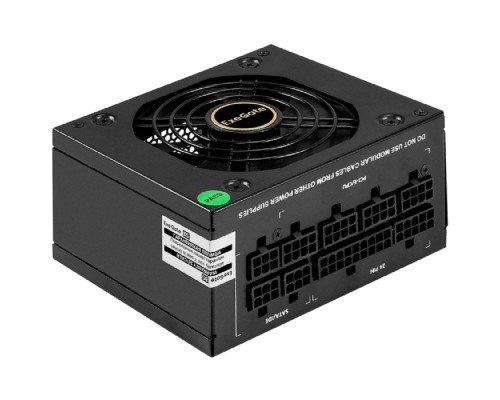 [Блок питания] Exegate EX297192RUS Блок питания 550W ExeGate M550 GOLD (SFX, APFC, КПД 90% (80 PLUS GOLD), 9cm fan, 24pin, (4+4)pin, 2xPCI-E, 6xSATA, 3xIDE, 1xFDD, Full Cable Management, black, ATX adapter, Retail b