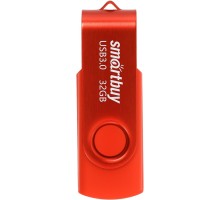 Smartbuy 032GB Twist Red  UFD 3.0/3.1 (SB032GB3TWR)