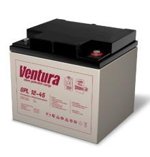 АКБ Ventura GPL 12-45   12V/49Ah {F6, ДхШхВ 197х166х176мм, 13.5кг, срок службы 12 лет}
