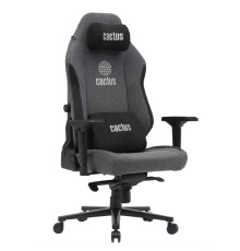 Кресло Cactus CS-CHR-MAG-GY серый/черный крестов. сталь пластик черный (2002016)