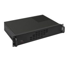 Procase 2U300-04 (Корпус 2U Rack server case, черный, без блока питания(PS/2), глубина 300мм, MB 9.6