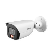 DAHUA DH-IPC-HFW3249EP-AS-IL-0600B Уличная цилиндрическая IP-видеокамера 2Мп, 1/2.9” CMOS, объектив 6.0мм, видеоаналитика, микрофон, ИК 50м, LED 50м, IP67, металл