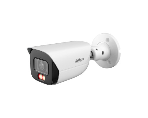 [Видеонаблюдение] DAHUA DH-IPC-HFW3249EP-AS-IL-0600B Уличная цилиндрическая IP-видеокамера 2Мп, 1/2.9” CMOS, объектив 6.0мм, видеоаналитика, микрофон, ИК 50м, LED 50м, IP67, металл