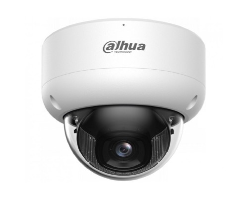 [Видеонаблюдение] DAHUA DH-IPC-HDBW3249EP-S-IL-0600B Уличная купольная IP-видеокамера с ИИ 2Мп; 1/2.9” CMOS; объектив 6.0мм;  видеоаналитика: SMD 4.0, AI SSA; ИК40м, LED 40м; IP67, IK10; MicroSD, PoE; корпус: металл