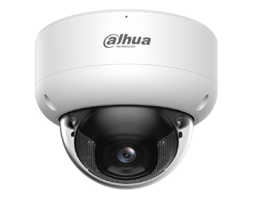 [Видеонаблюдение] DAHUA DH-IPC-HDBW3249EP-AS-IL-0600B Уличная купольная IP-видеокамера с ИИ 2Мп; 1/2.9” CMOS; объектив 6.0мм тревожные вх/вых: 1/1 ИК 40м LED 40м IP67, IK10 металл