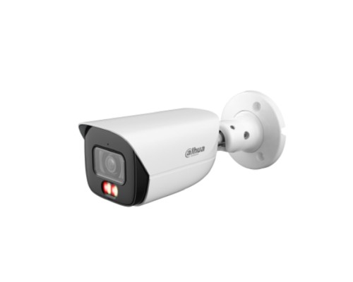 [Видеонаблюдение] DAHUA DH-IPC-HFW3449EP-AS-IL-0600B  Уличная цилиндрическая IP-видеокамера 4Мп, 1/2,9” CMOS, объектив 6.0мм, видеоаналитика,тревожные вх/вых: 1/1 , микрофон, ИК 50м, LED 50m, IP67, металл