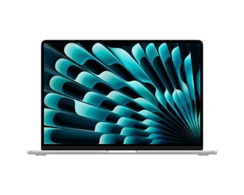 [Ноутбук] Apple MacBook Air 15-inch 2025 [MW1H3LL/A] (КЛАВ.РУС.ГРАВ.) Silver 15.3