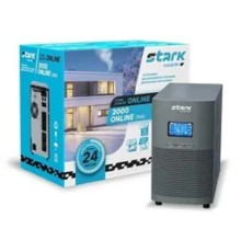 STARK SC 2000 Online 16А ИБП 2000 ВА/1800 Вт {Online, Напольный, 110-300В, 4 х ЕВРО, Smart-slot, USB, RS232, EPO, БЕЗ АКБ - внешние батареи 4 шт от 4,5Ач до 320 Ач}