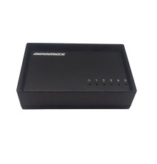 NEOMAX неуправляемый коммутатор NMS-105P-100-P, 5 портов 100 Mbps, пластик