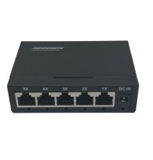 NEOMAX неуправляемый коммутатор NMS-105P-1000-S, 5 портов 1000 Mbps, металл