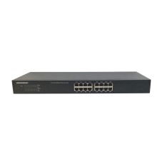 NEOMAX неуправляемый коммутатор NMS-116P-1000-SR, 16 портов 1000 Mbps, металл Rack