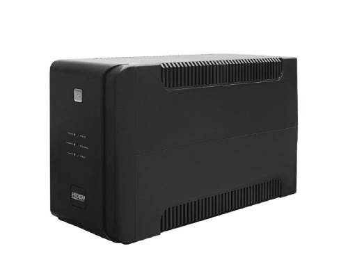 [Хайден] ИБП HIDEN EXPERT ULI1200E 1200ВА/720Вт {Линейно-интерактивный, 8xIEC C13 LED, USB, встроенные АКБ 2x12B/7Ач} {УТ-00002432}