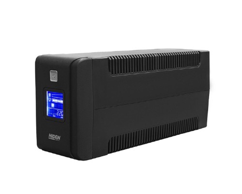 [Хайден] ИБП HIDEN EXPERT ULI600C 600ВА/360Вт {Линейно-интерактивный,4xIEC C13 LCD, USB, встроенный АКБ 1x12B/7Ач}