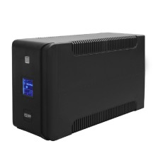 ИБП HIDEN EXPERT ULI1500C 1500ВА/900Вт {Линейно-интерактивный, 8xIEC C13 LCD, USB, встроенные АКБ 2x12B/9Ач}