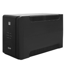 ИБП HIDEN EXPERT ULS1000E 1000ВА/600Вт {Линейно-интерактивный,4xSchuko+2xIEC C13 LED, USB, встроенные АКБ 2x12B/7Ач} {УТ-00002356}