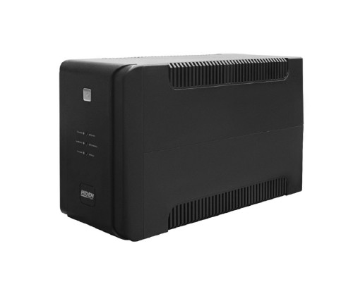 [Хайден] ИБП HIDEN EXPERT ULS1500E 1500ВА/900Вт {Линейно-интерактивный, 4xSchuko+2xIEC C13 LED, USB,встроенные АКБ 2x12B/9Ач} {УТ-00002343}