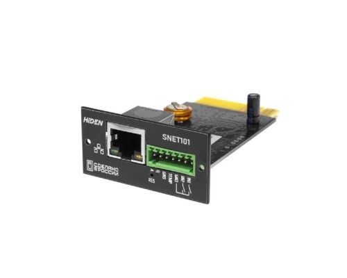 [Дополнительное оборудование Хайден] SNMP карта для ИБП HIDEN SNET101 {КАРТА SNMP SNET-101}