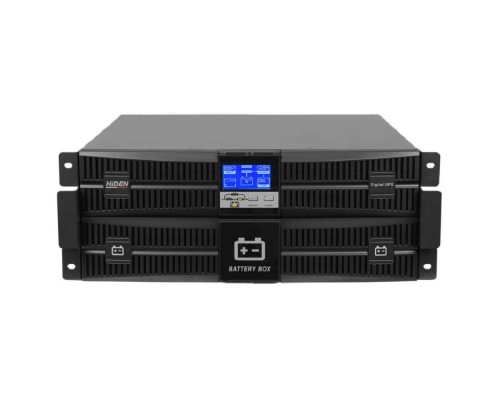 [Хайден] ИБП HIDEN EXPERT UDC9202S-RT, встроенные акб в корпусе (7А/ч х 6шт),2 kVA/1,8 kW (PF=0,9) {С двойным преобразованием Rack /Tower  4U 2000 ВА 1800Вт,6 розеток IEC-320 С13, SNMP слот, USB, RS232, EPO}