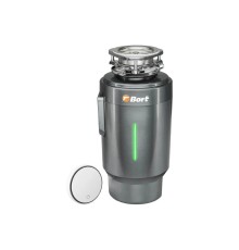 Bort Измельчитель пищевых отходов TITAN 8000 CONTROL  {Мощность л.с. 1 ; 800 Вт; 6 кг/мин; 4200 об/мин; 1400 мл; Металл ; набор аксессуаров 8 шт} [93417913]