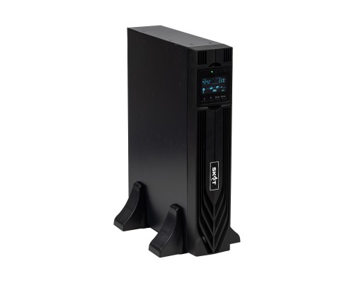 [Бастион ИБП] ИБП Бастион SKAT-UPS 1000-RACK-ON-2X9-E P3  {Online,1000ВА/1000Вт, 8хС13, АКБ 2х9Ач, SNMP/USB/RS-232/EPO, доп блок до 4 шт SKAT BC 24/18S3, МПТ} (8761)
