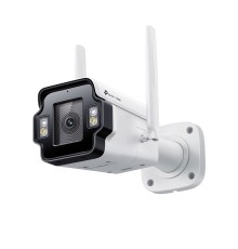 TP-Link InSight S345-4G(4mm) VIGI 4МП Уличная цилиндрическая полноцветная камера c поддержкой 4G