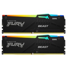 Kingston 32GB 6800MT/s DDR5 CL34 DIMM (Kit of 2) FURY Beast RGB XMP KF568C34BBAK2-32