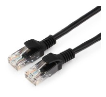 Cablexpert Патч-корд медный UTP PP10-2M/BK кат.5, 2м, литой, многожильный (черный)