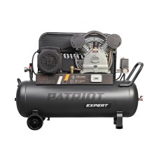 Компрессор PATRIOT KRX 700 L100 D [545302340] { поршневой, ременной, масляный, 700 л/мин, 100 л, 10 бар, 4 кВт, 400 В }