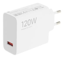 Xiaomi 120W HyperCharge Combo (Type-A) EU 120W 6A (PD+QC) USB универсальное белый (BHR9462EU) Сетевое зар./устр. 