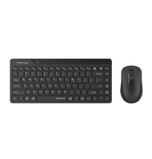 Комплект клавиатура+мышь беспров. A4TECH Fstyler  FG2200 Air2 black (USB, slim) (FG2200 AIR2 BLACK)