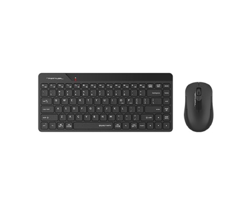 [Клавиатура] Комплект клавиатура+мышь беспров. A4TECH Fstyler  FG2200 Air2 black (USB, slim) (FG2200 AIR2 BLACK)