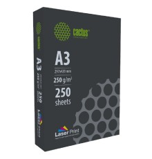 Бумага Cactus CS-LPA3250250 A3/250г/м2/250л./белый для лазерной печати