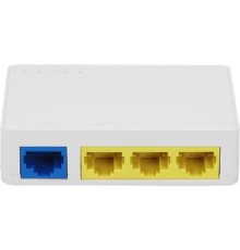 Tenda S204PD Коммутатор неуправляемый, PoE 4x100 Мбит/с, настольный, пластиковый корпус