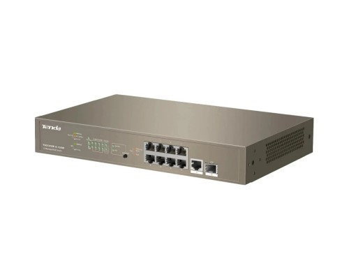 [Сетевое оборудование] Tenda TEG5310P-8-150W Управляемый PoE гигабитный коммутатор L3, 8PoE портов, 1 Uplink, 1 SFP