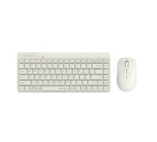 Комплект клавиатура+мышь беспров. A4TECH Fstyler FG2200 Air2 beige (USB, slim) (FG2200 AIR2 BEIGE)
