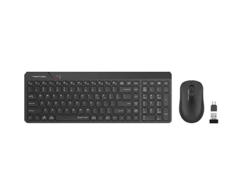 [Клавиатура] Комплект клавиатура+мышь беспров. A4TECH Fstyler FG2300 Air2 black (USB, slim) (FG2300 AIR2  BLACK)