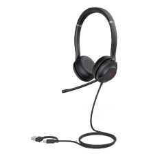 Yealink UH37 Dual UC USB-C/A Гарнитура проводная 