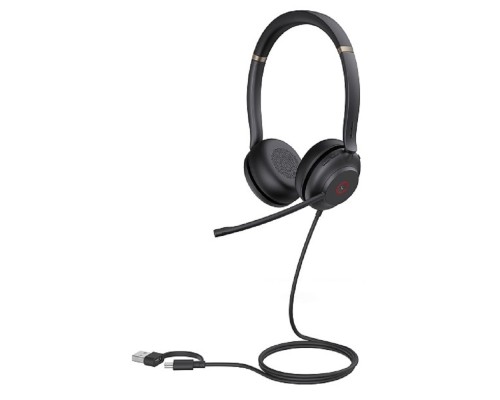 [Гарнитуры] Yealink UH37 Dual UC USB-C/A Гарнитура проводная 