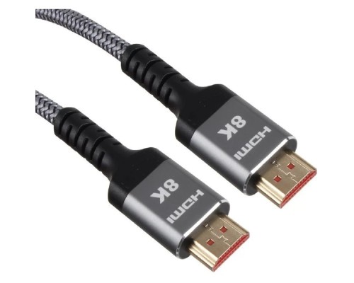 [кабели] iOpen ACG859A-10.0 Кабель интерфейсный HDMI-HDMI 19M/M,ver. 2.1 8KX60Hz (Econom) оплетка 10m