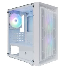 1STPLAYER BLACK.SIR BS-2 ARGB White / mATX / 3x120mm ARGB fans / BS-2-WH-3F7-W