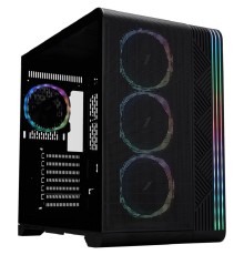 1STPLAYER VT7 ARGB Black / ATX / 4x120mm ARGB fans / VT7-BK-4FS7